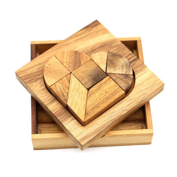 Hovedbilde Tangram knust hjerte IQ-nøtt