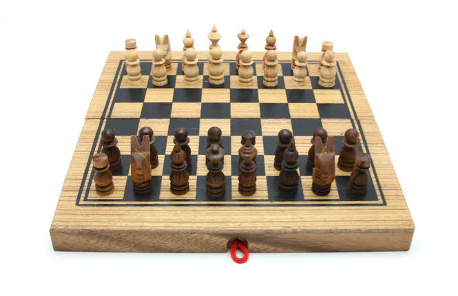 Hovedbilde 3-i-1 Klassisk Spillsett i Tre – Sjakk, Dam og Backgammon