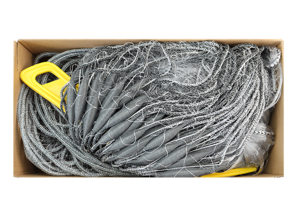 Hovedbilde Fiskegarn Ferskvann Maskelengde 35 - 39 mm - 50m x 1,5 m - Grå