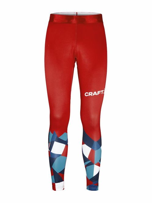 Hovedbilde CRAFT NOR ADV Nordic Ski Club Tights Herre Blaze/Bright Red