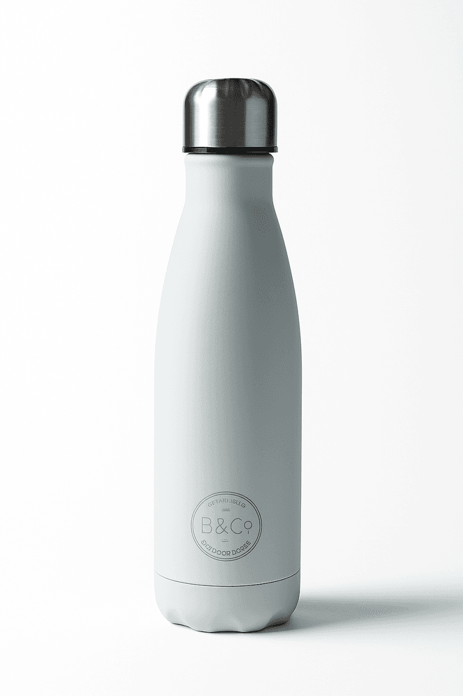 Drikkeflaske for varme og kalde drikker - 500 ml - Grå