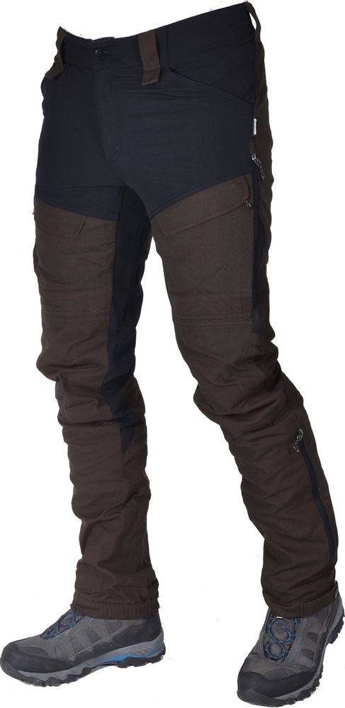 Falken Turbukse Herre Stealth Black/Dark Brown
