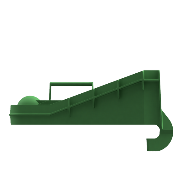 Hovedbilde Binroller / Holder for 2 søppelspann til hengerfeste på bil