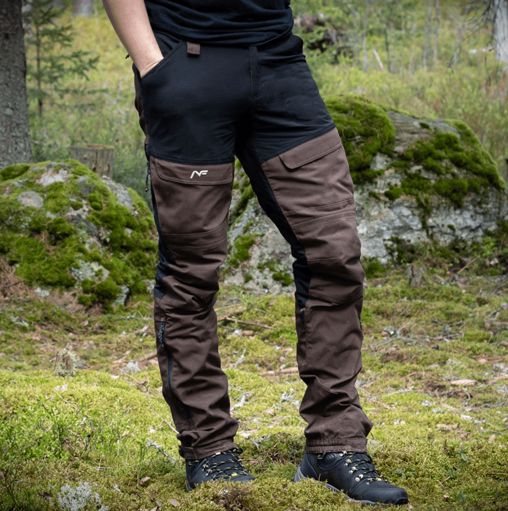 Falken Turbukse Herre Stealth Black/Dark Brown