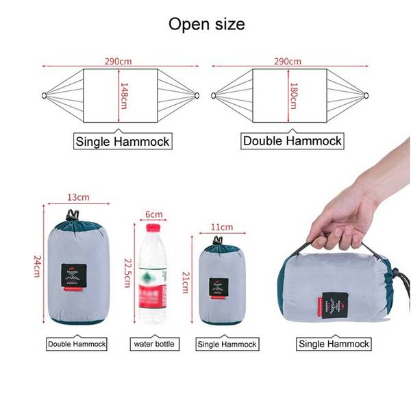 Hovedbilde Hengekøye 2-personer Orange