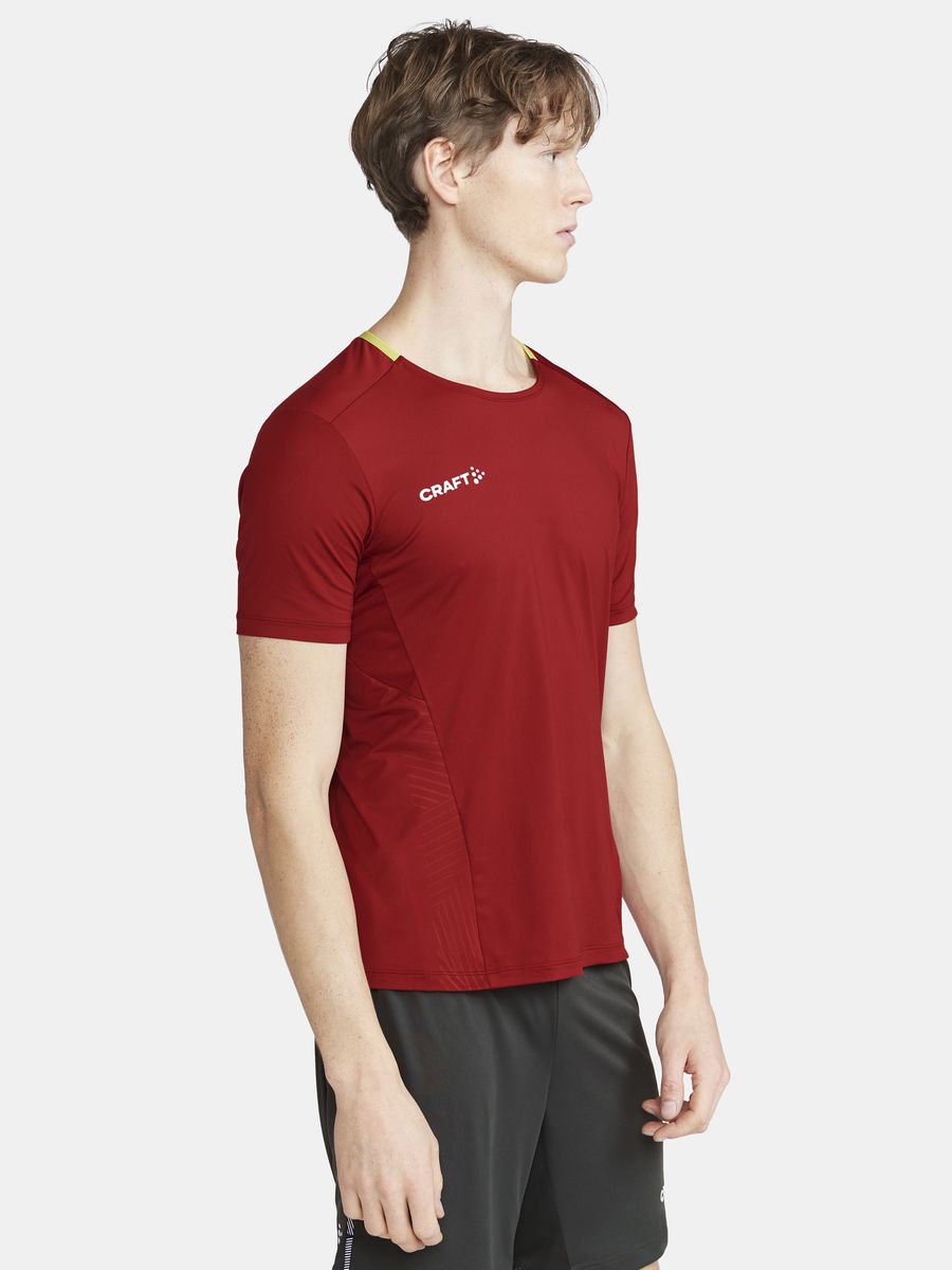 Craft Extend trenings t-skjorte herre Rhubarb