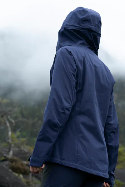 Hovedbilde Knappen Teknisk 3 lags jakke til dame Blå