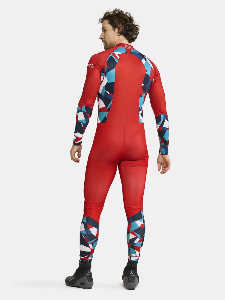 CRAFT NOR ADV Nordic Ski Club Suit Herre Blaze/Bright Red