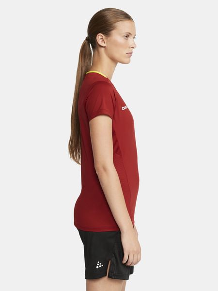 Hovedbilde Craft Extend trenings t-skjorte dame Rhubarb