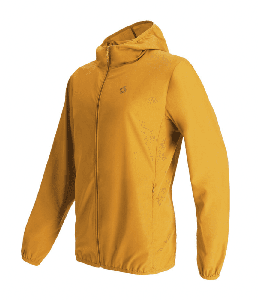 Doite Airjacket Hoodie Herre Sennepsgul
