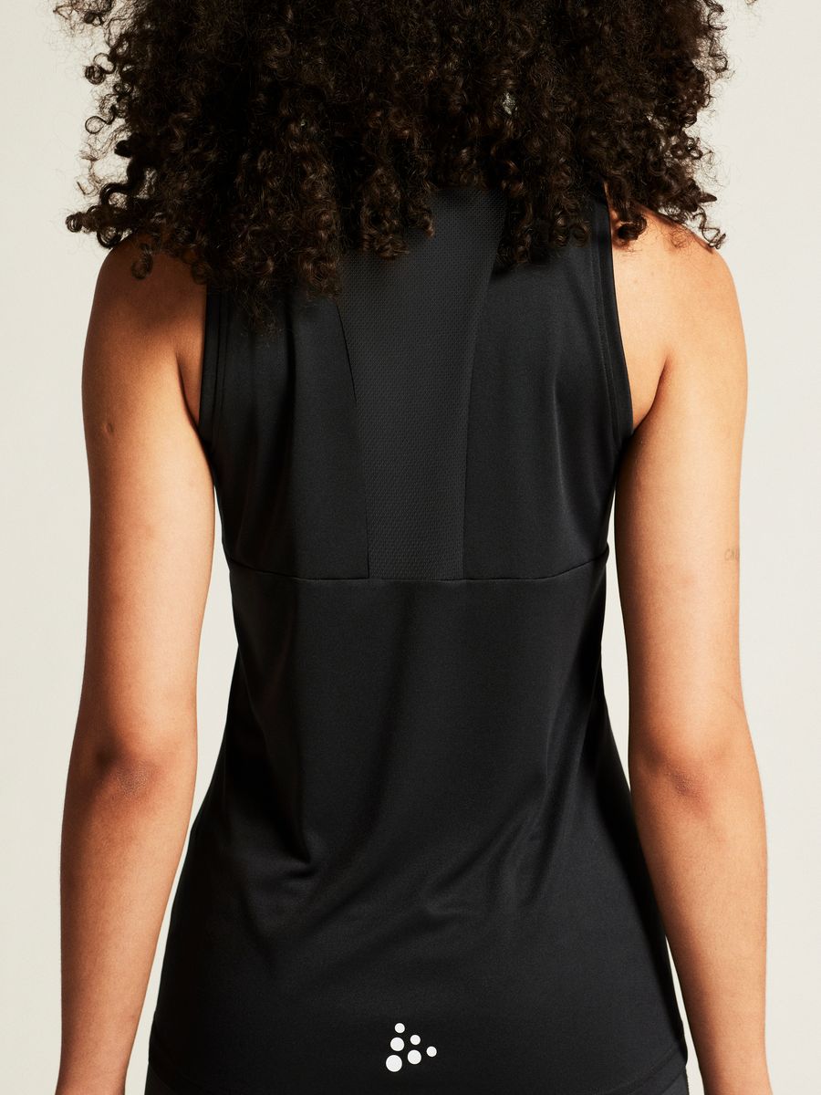 Craft Rush singlet dame Black