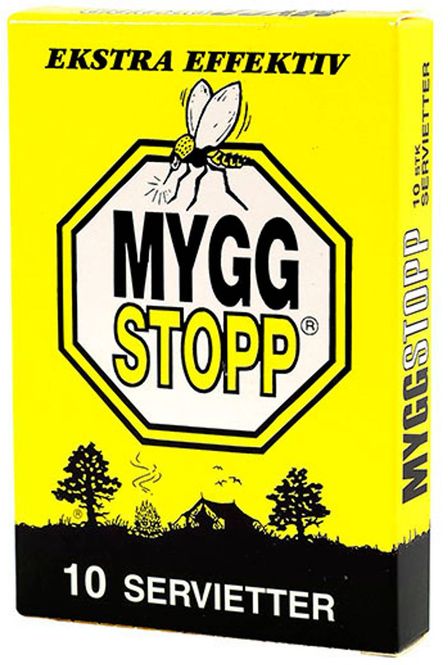Hovedbilde MyggStopp Servietter 10 stk
