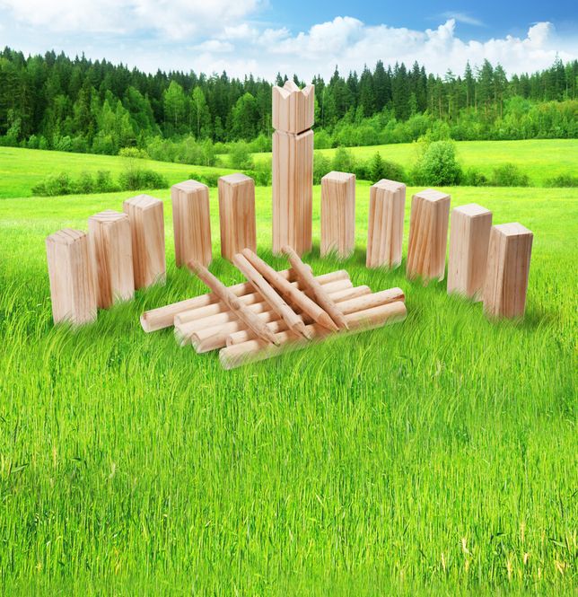 Hovedbilde Kubb spill med bæreveske