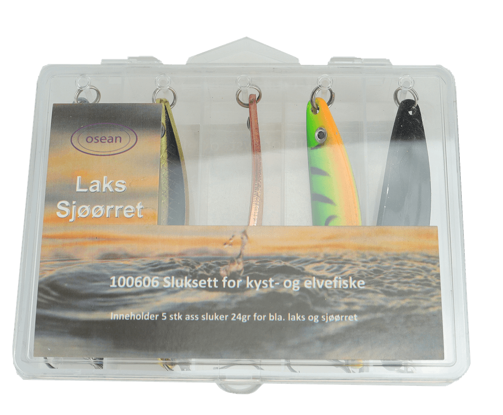 Sluksett Kyst / Elv - 5 pk m/boks - 24 g