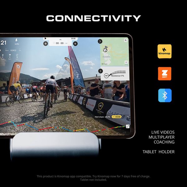 Hovedbilde AL 2 trimsykkel sølv - Ergometer trimsykkel i særklasse!