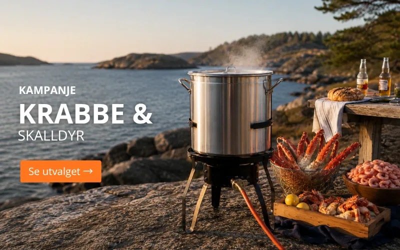 Krabbekokere på kampanje