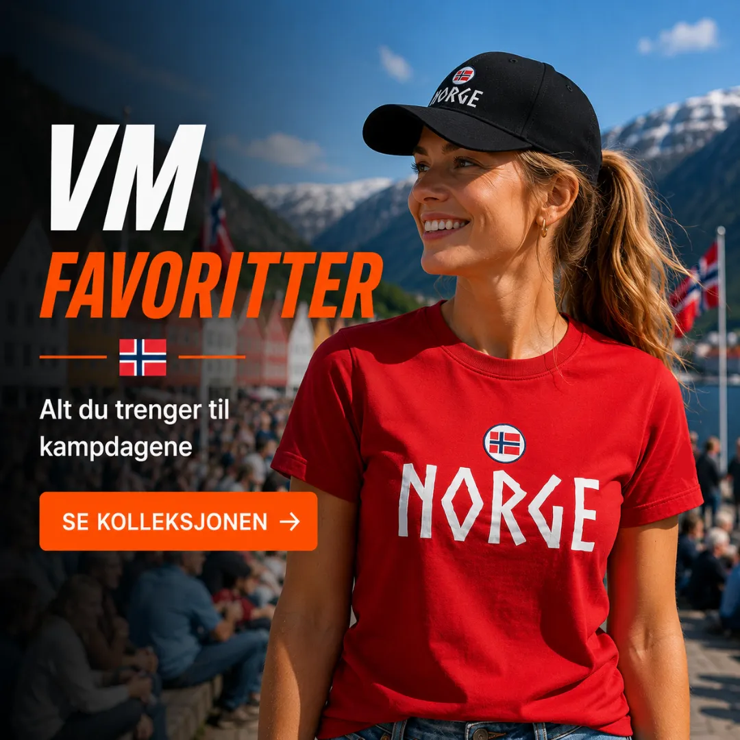 VM 2026 klær og tilbehør