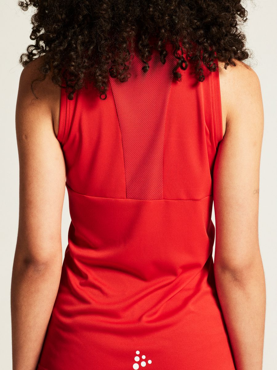 Craft Rush singlet dame Bright Red