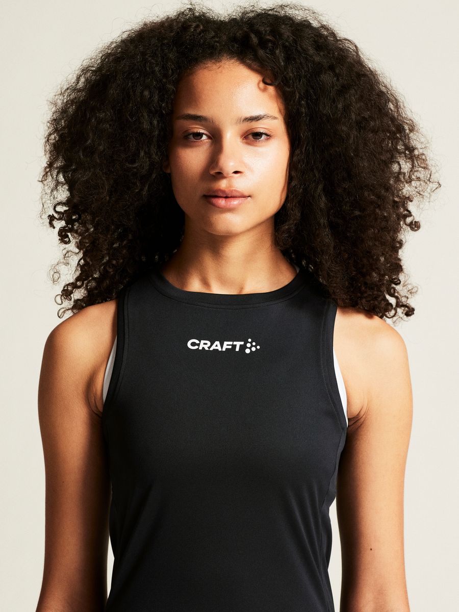 Craft Rush singlet dame Black